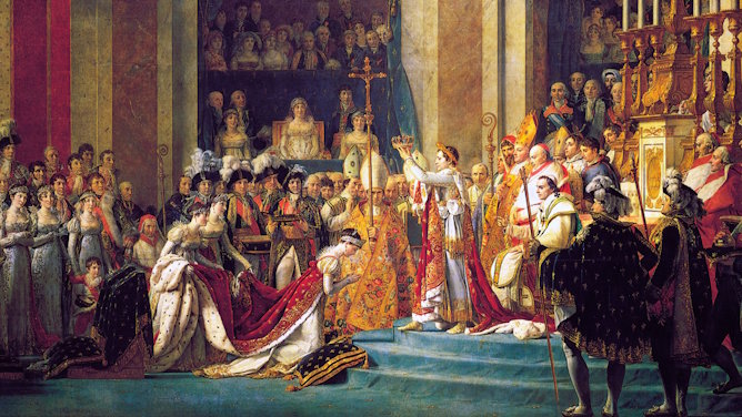 The Coronation of Napoléon – Jacques-Louis David The Coronation of Napoléon – Jacques-Louis David