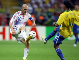 Zidane and Ronaldo in Stade de France